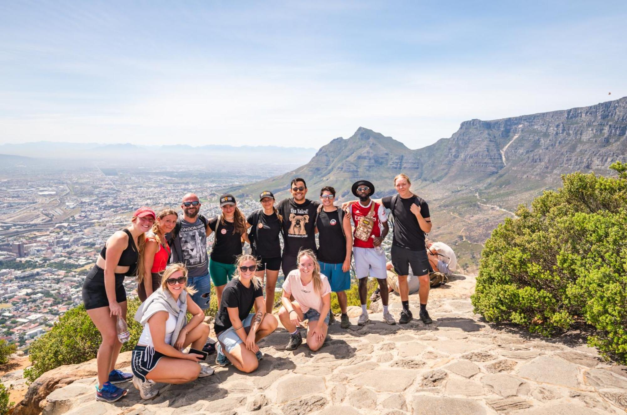 Never at Home Green Point Kaapstad Buitenkant foto The team at Table Mountain, Cape Town, South Africa